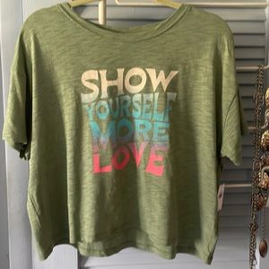 Old Navy Crop Top Size L NWT